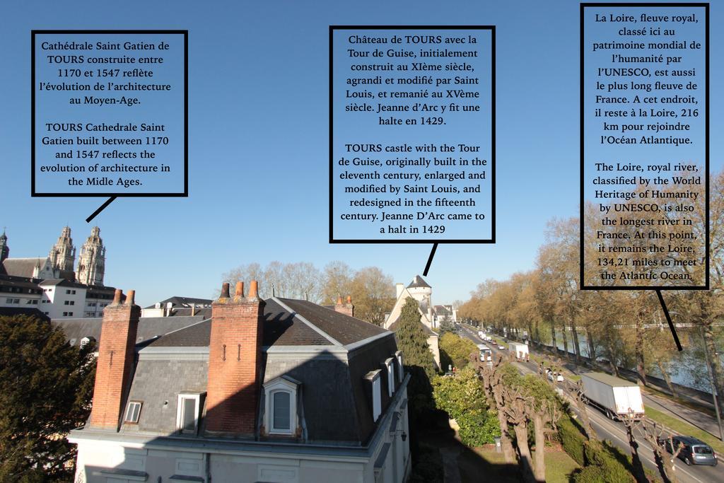 Loire Terrasse Apartman Tours Kültér fotó